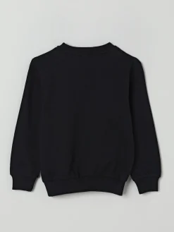 Felpa in cotone con logo Balmain