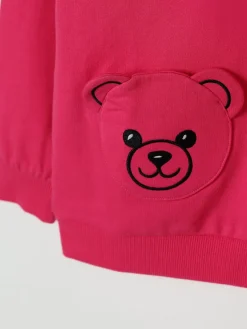 Felpa in cotone Teddy Moschino