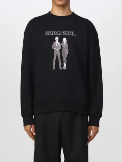 Felpa Karl Lagerfeld con stampa grafica