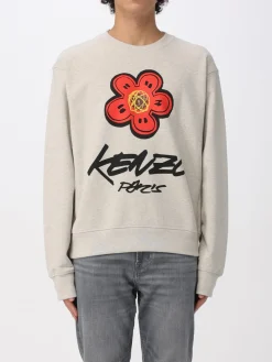 Felpa Kenzo in cotone con stampa logo