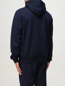 Felpa Lacoste in cotone con zip