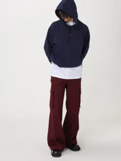 Felpa Marni in jersey con cappuccio