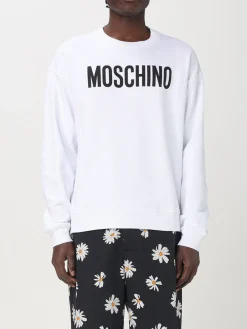 Felpa Moschino Couture in cotone con logo