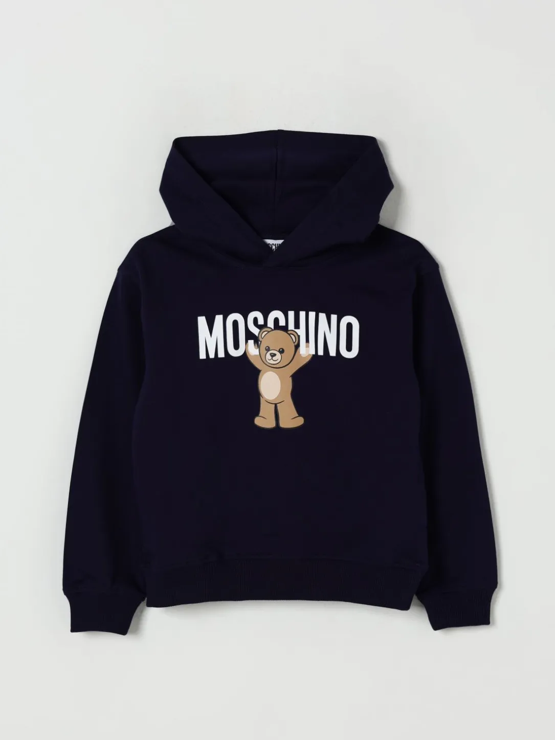 Felpa Moschino in cotone con logo