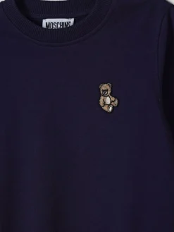 Felpa Moschino in cotone con logo