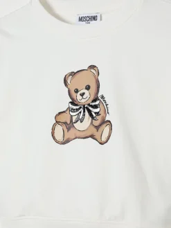 Felpa Moschino in cotone con logo