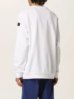 Felpa Paul & Shark in cotone con patch logo