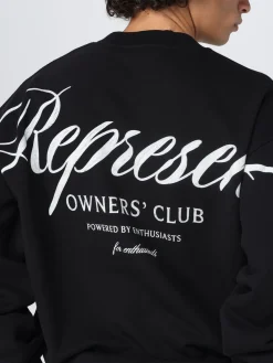 Felpa Represent in cotone con logo