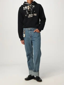 Felpa Valentino in cotone con logo