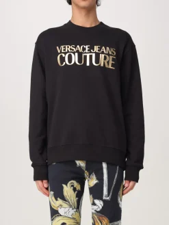 Felpa Versace Jeans Couture in cotone con logo