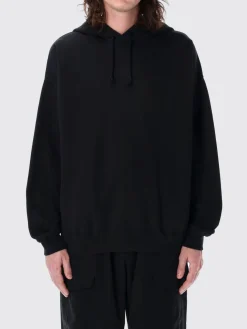 Felpa Y-3 in cotone con stampa logo