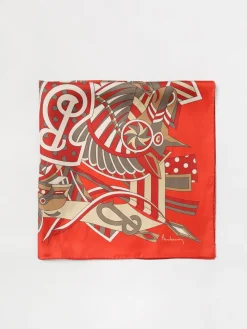 Foulard Carousel Burberry in seta stampata