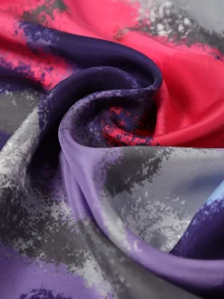 Foulard Emporio Armani in seta stampata