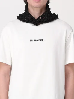 Foulard Jil Sander in polipropilene crochet