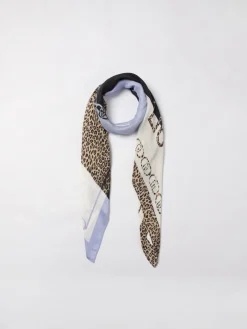 Foulard Liu Jo in modal con stampa animalier