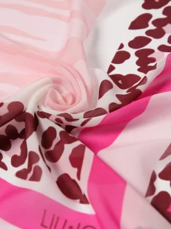 Foulard Liu Jo in viscosa con stampa animalier