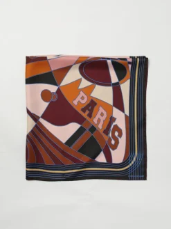 Foulard Longchamp in seta stampata