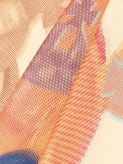 Foulard Vivienne Westwood in seta con stampa Orb