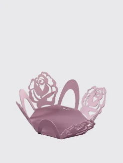 Fruttiera Rosa grande Arti E Mestieri in metallo