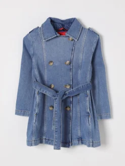 Giacca a doppiopetto in denim Max&Co. Kid