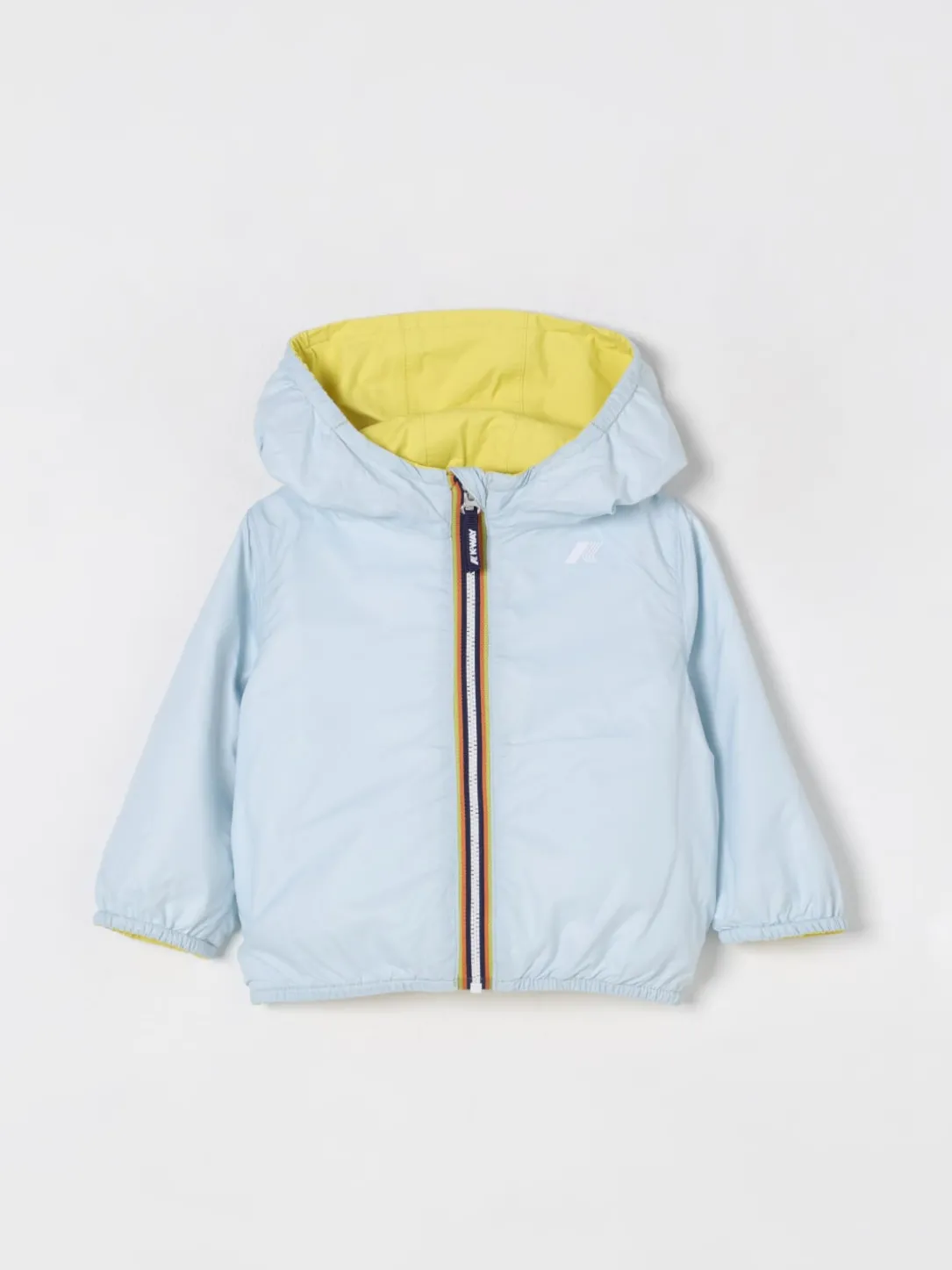 Giacca a vento con cappuccio K-way