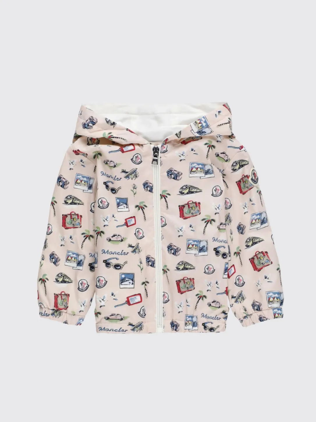 Giacca a vento con cappuccio Moncler