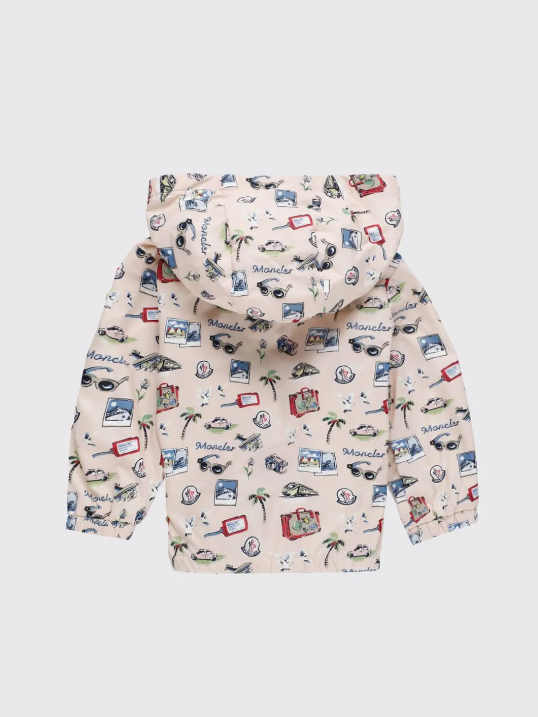 Giacca a vento con cappuccio Moncler