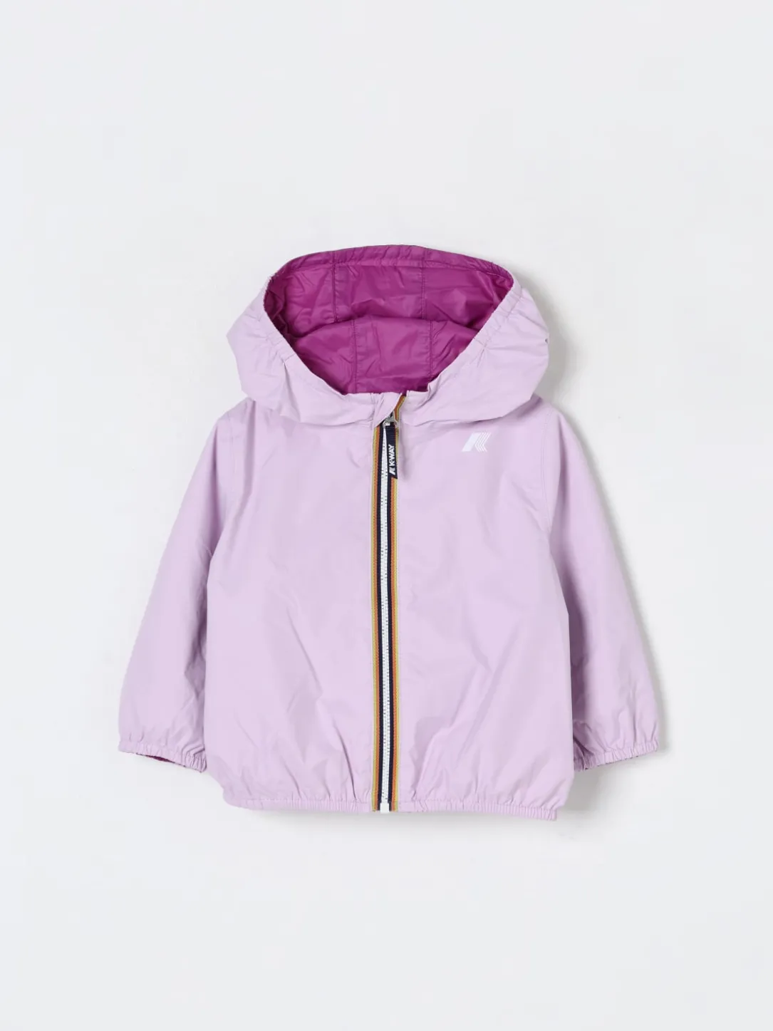 Giacca a vento con cappuccio K-way