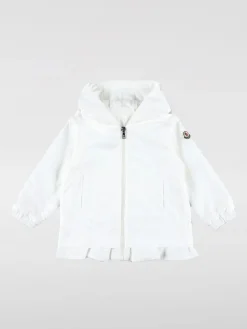 Giacca a vento con logo Moncler in nylon