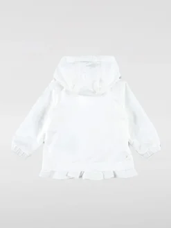 Giacca a vento con logo Moncler in nylon