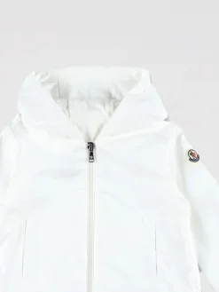 Giacca a vento con logo Moncler in nylon