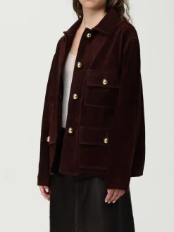 Giacca Arma in pelle scamosciata