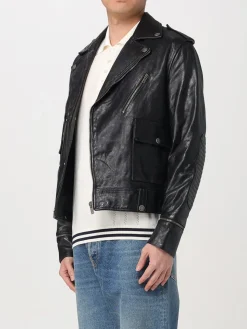 Giacca biker Golden Goose in pelle