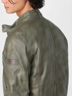 Giacca biker Peuterey in nappa