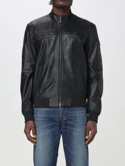 Giacca biker Peuterey in pelle