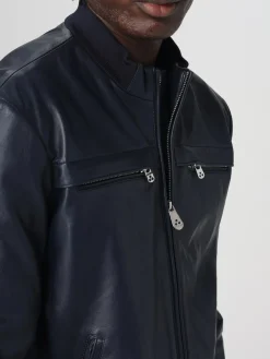 Giacca biker Peuterey in pelle