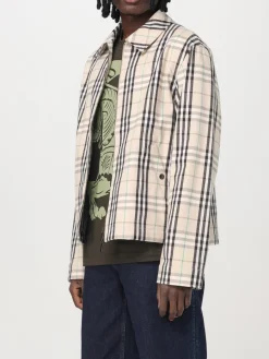 Giacca Burberry in twill con stampa Vintage Check