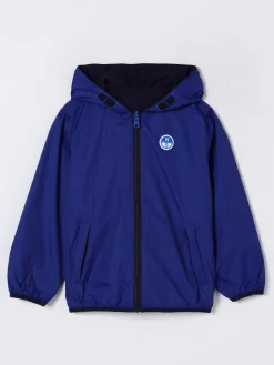Giacca con cappuccio e logo North Sails