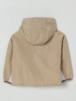 Giacca con cappuccio e logo Boss