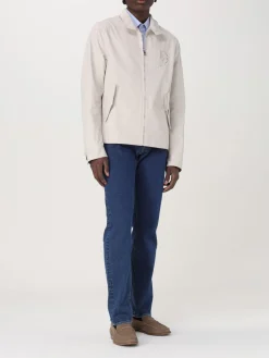 Giacca con logo Dolce & Gabbana in cotone