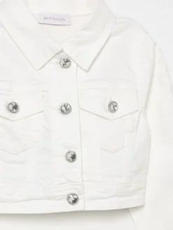 Giacca crop di jeans Liu Jo