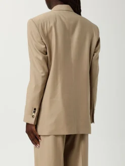 Giacca doppiopetto Lardini in lana e cashmere