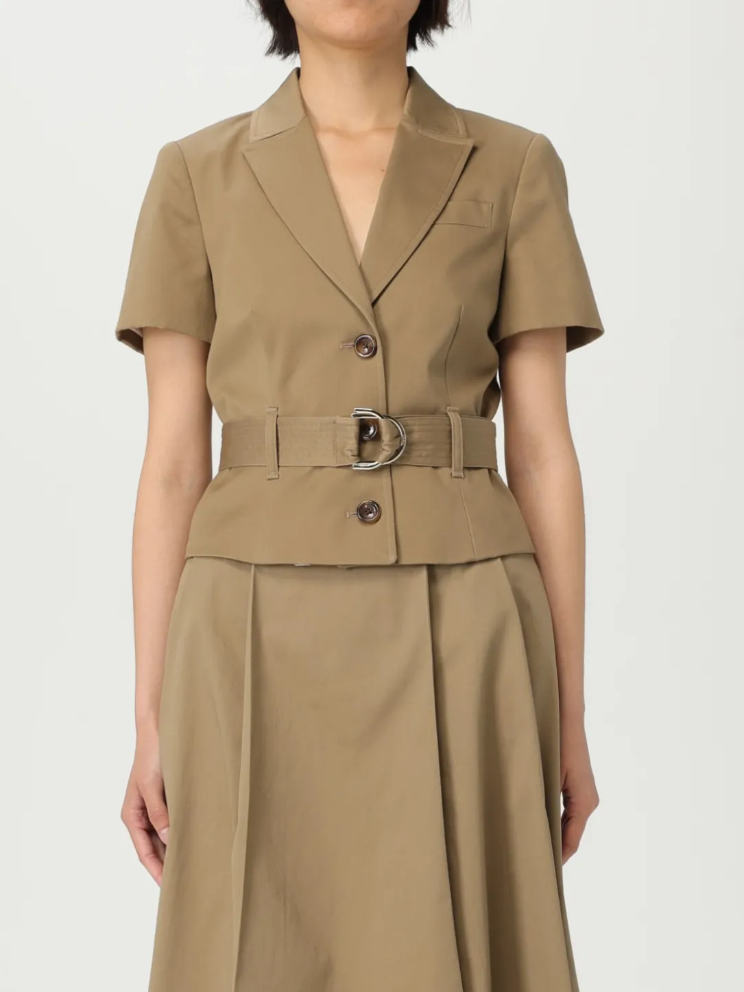 Giacca in gabardine di cotone Liu Jo