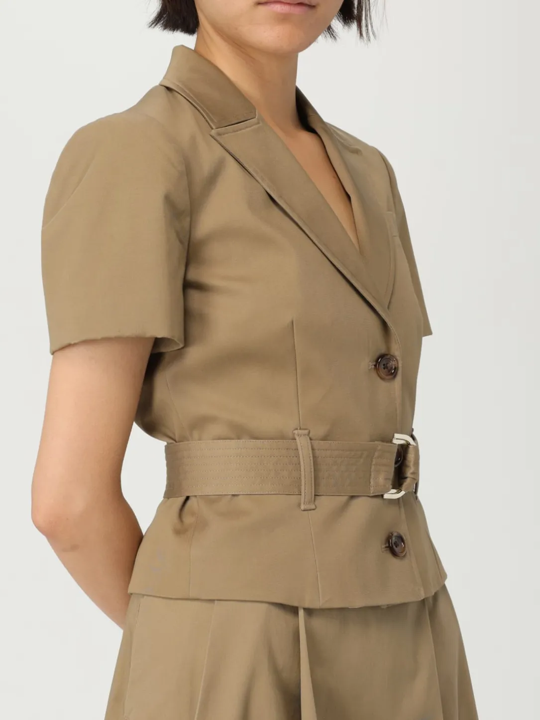 Giacca in gabardine di cotone Liu Jo