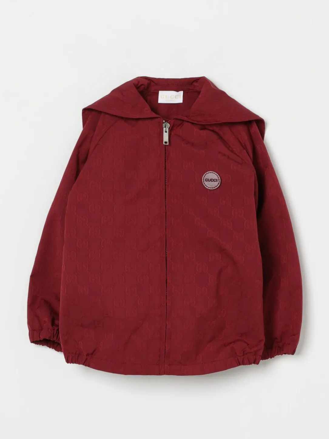 Giacca in tessuto tecnico GG Supreme Gucci