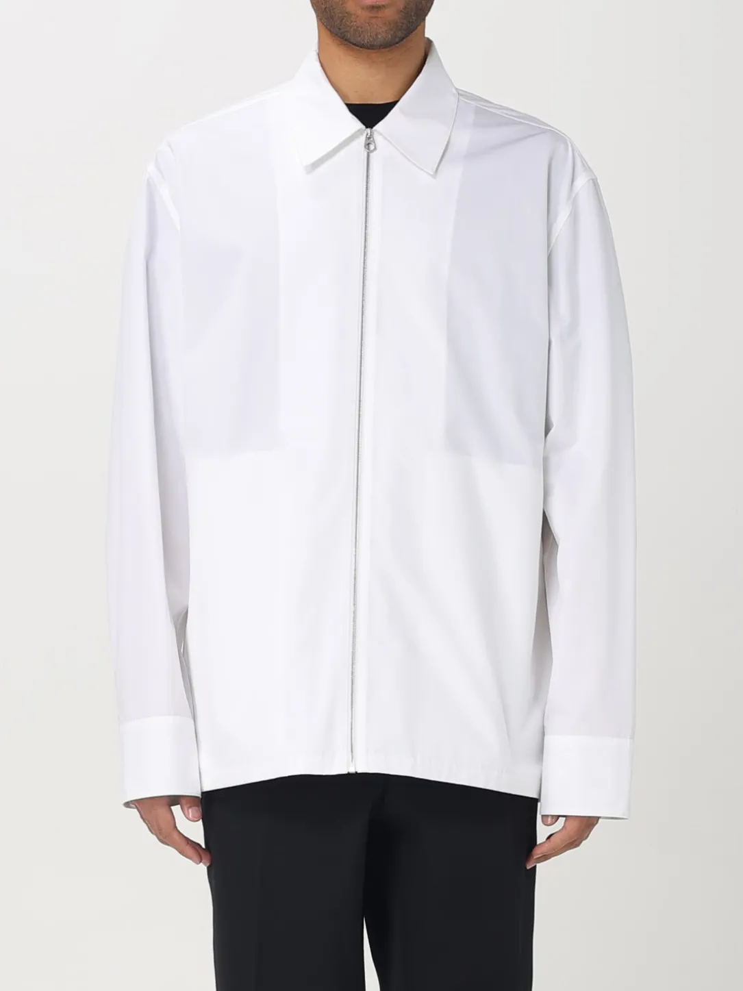 Giacca Jil Sander in cotone con zip