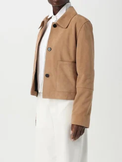 Giacca Karl Lagerfeld in pelle scamosciata