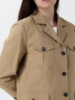 Giacca sahariana Slowear in cotone e lino