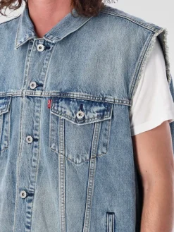 Giacca smanicata Levi's in denim