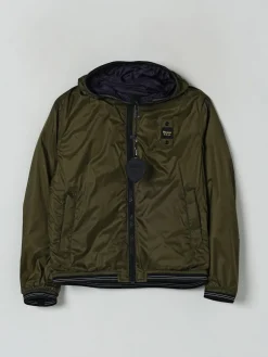 Giacca tecnica e reversibile con cappuccio Blauer